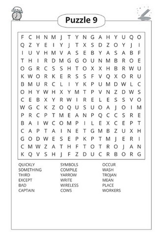 word search puzzle book