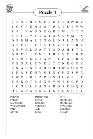 word search puzzle book
