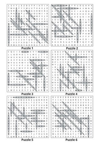 word search puzzle book
