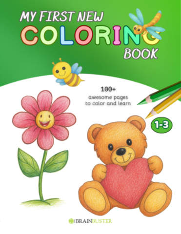 My First New Coloring Book My First New Coloring Book